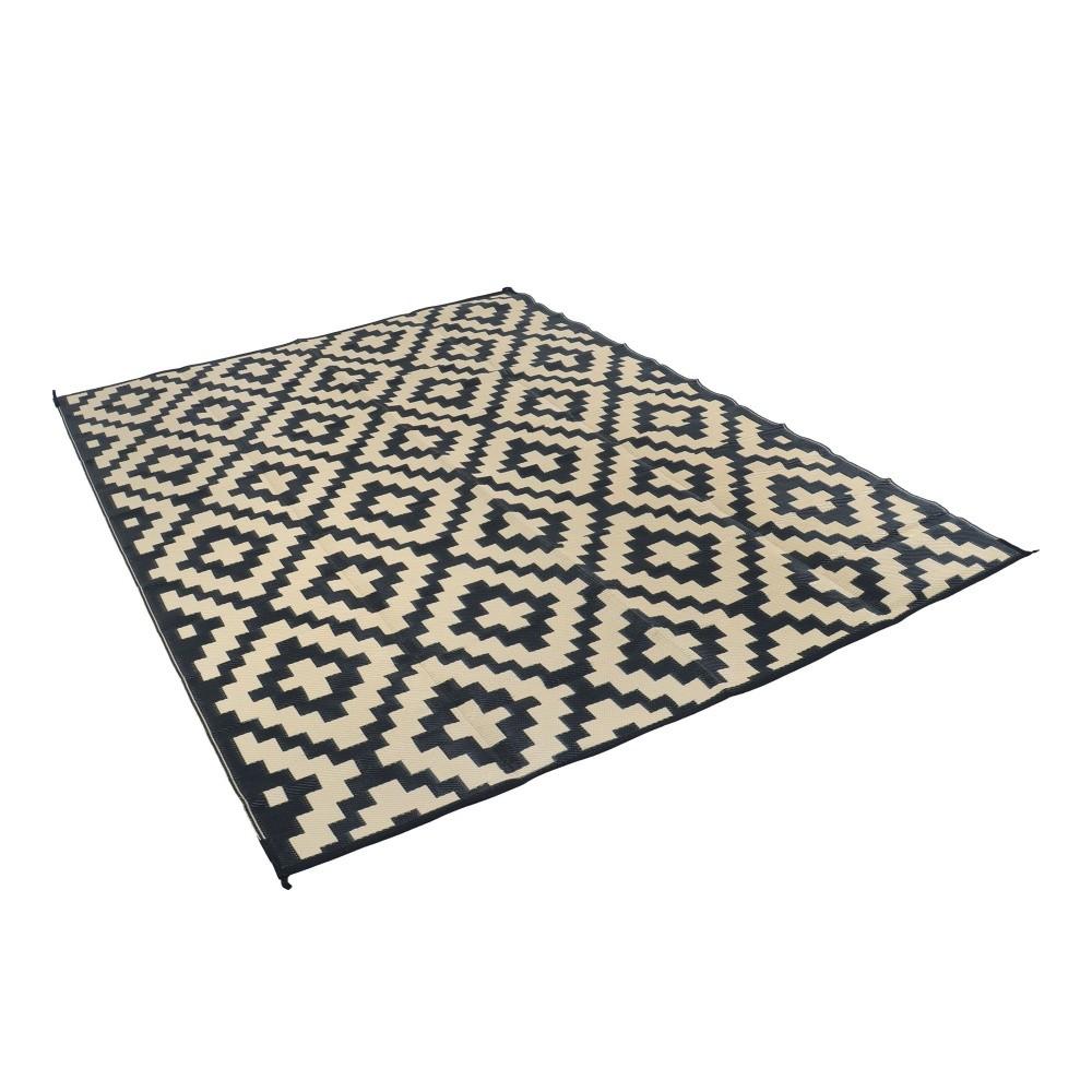 Waterproof Outdoor Rug 9x12 ft Outdoor Plastic Straw Rug For Camping RV Deck