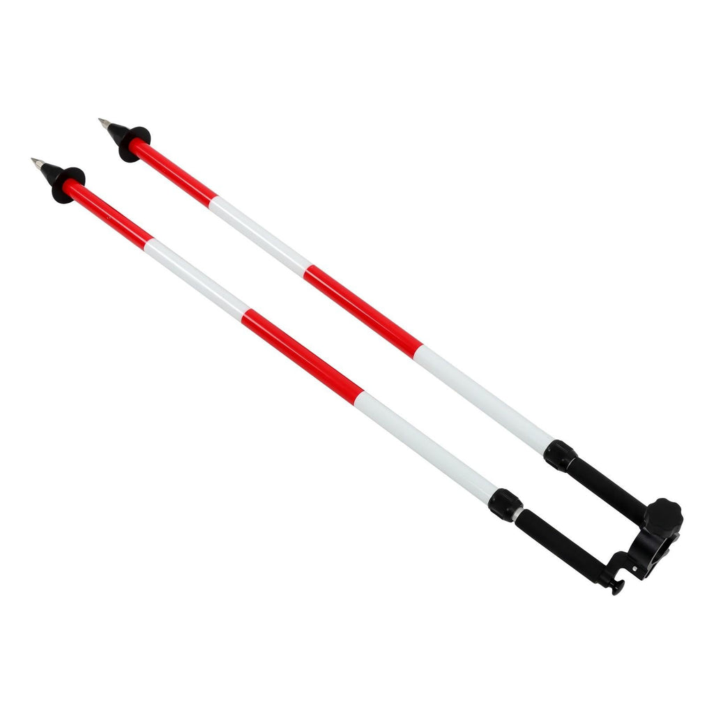 Aluminum Bipod w/Quick Thumb Release, Pole Saver Head for Surveying