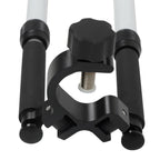 Aluminum Bipod w/Quick Thumb Release, Pole Saver Head for Surveying