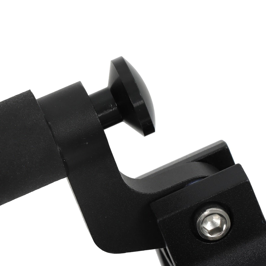 Aluminum Bipod w/Quick Thumb Release, Pole Saver Head for Surveying