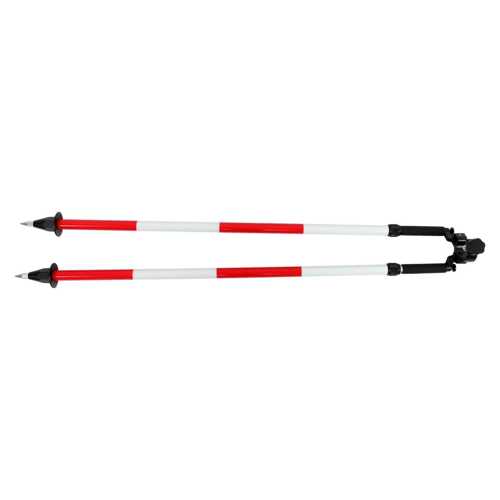 Aluminum Bipod w/Quick Thumb Release, Pole Saver Head for Surveying