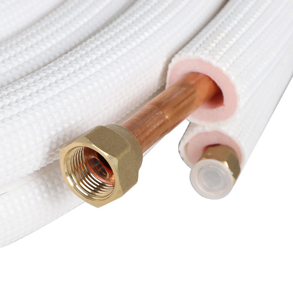 1/4"-1/2" Cooling Connection Pipe Install Kit For Mini Split Heat Pump Systems