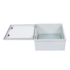 Waterproof Electrical Enclosure, 16x16x8 Inch, Fiberglass, NEMA 3X Compliant