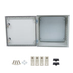 Waterproof Electrical Enclosure, 16x16x8 Inch, Fiberglass, NEMA 3X Compliant