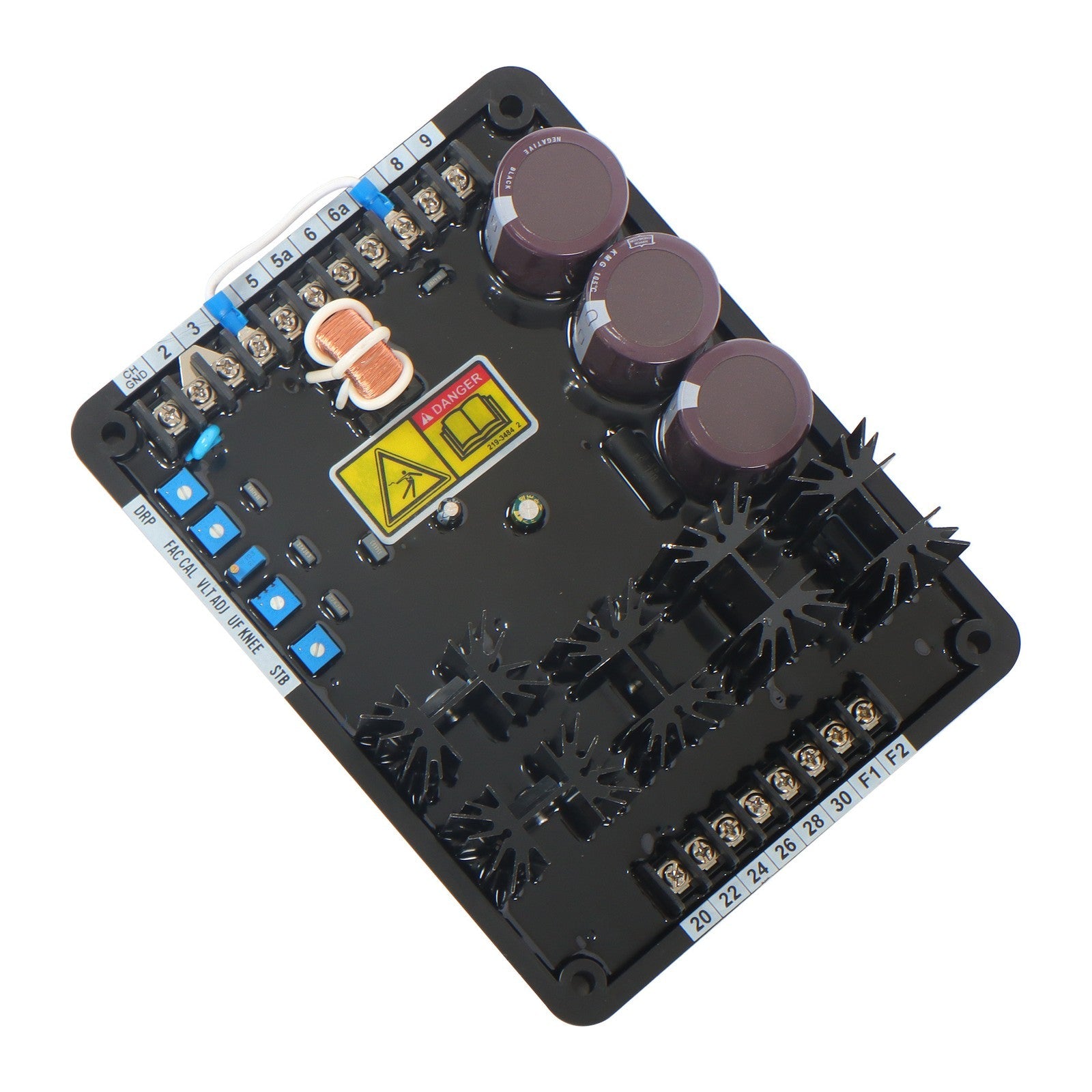 Generator AVR AVC63-12B1 Automatic Regulator Control Module Replacement