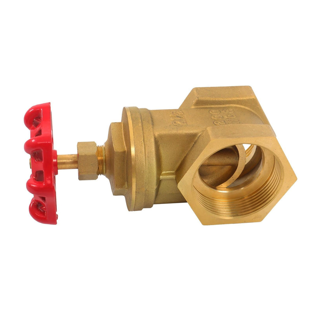 Corrosion Resistant Brass Gate Valve DN65 2.5" Female NPT for Plumbing Systems