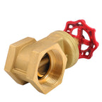 Corrosion Resistant Brass Gate Valve DN65 2.5" Female NPT for Plumbing Systems