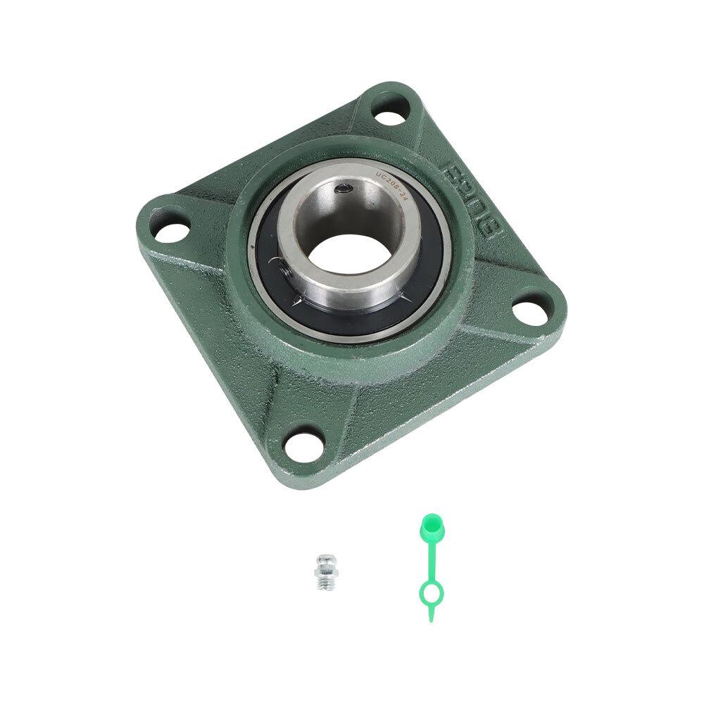 10 Pcs UCF 208-24 Pillow Block Flange Mounted Bearing 1-1/2" Bore 4 Bolt