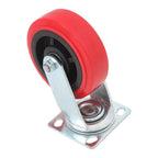 4 Pack 6 Inch Heavy Duty Swivel Caster Wheels Polyurethane 4000Lbs Load Capacity