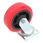 4 Pack 6 Inch Heavy Duty Swivel Caster Wheels Polyurethane 4000Lbs Load Capacity