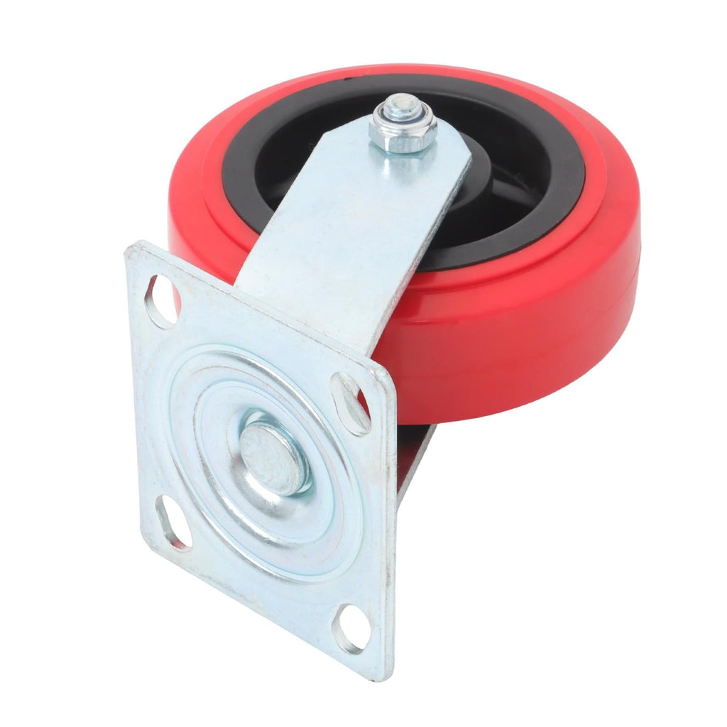4 Pack 6 Inch Heavy Duty Swivel Caster Wheels Polyurethane 4000Lbs Load Capacity