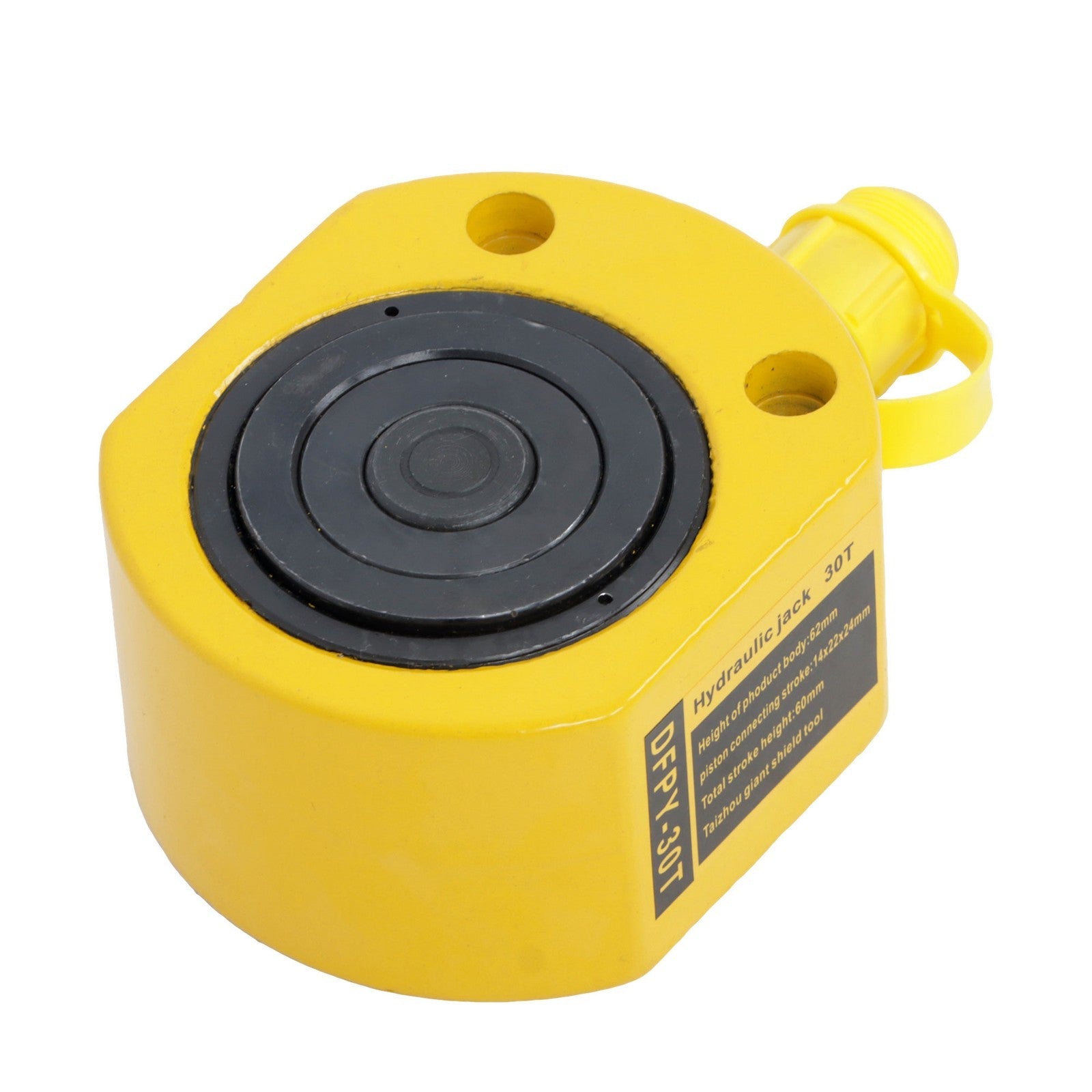 30T Multi Section Stroke Hydraulic Ram Cylinder Jack 2" Stroke Single-Action