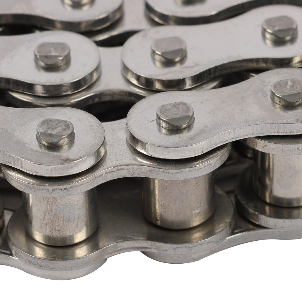 Stainless Steel #60SS Roller Chain x 10 feet + 2 Connecting Links