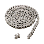 Stainless Steel #60SS Roller Chain x 10 feet + 2 Connecting Links