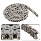Stainless Steel #60SS Roller Chain x 10 feet + 2 Connecting Links