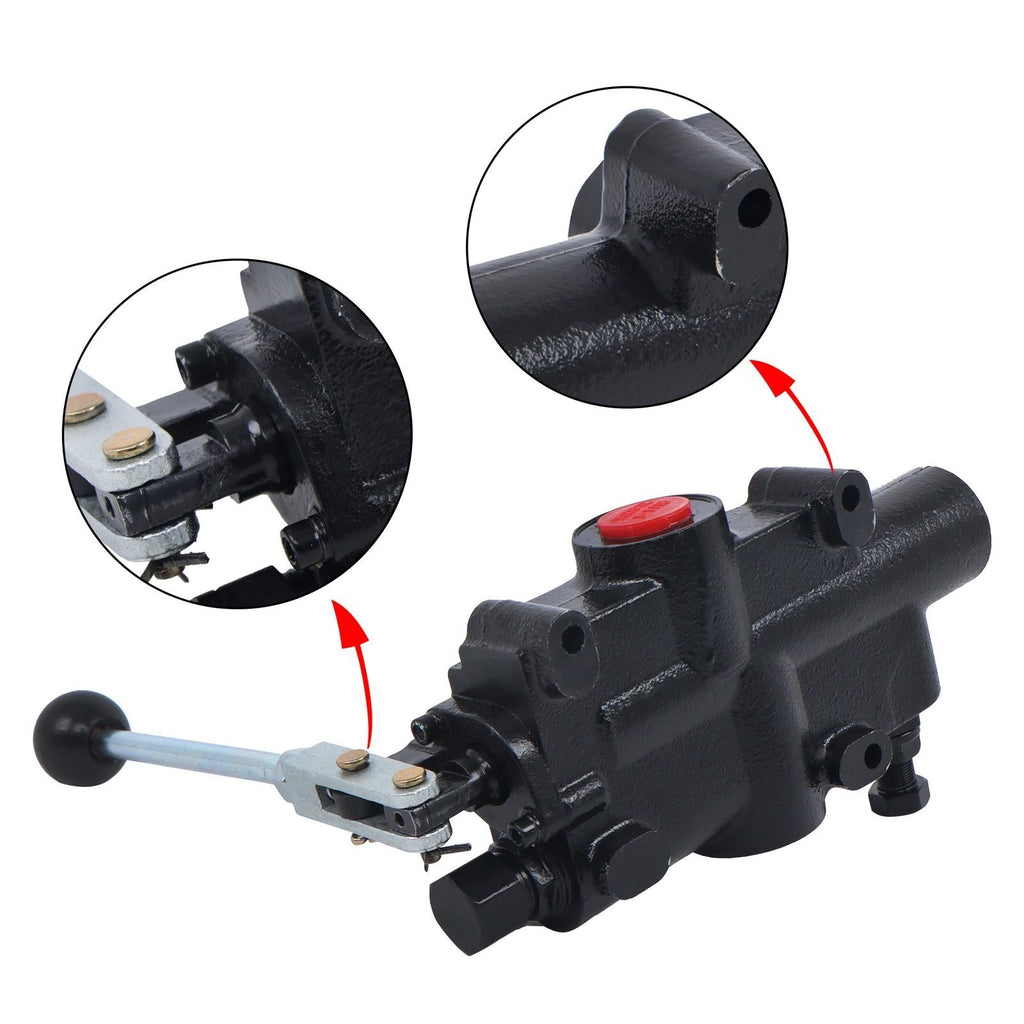 1 Spool 21 GPM Hydraulic Log Splitter Control Valve High Speed w/Detent NEW