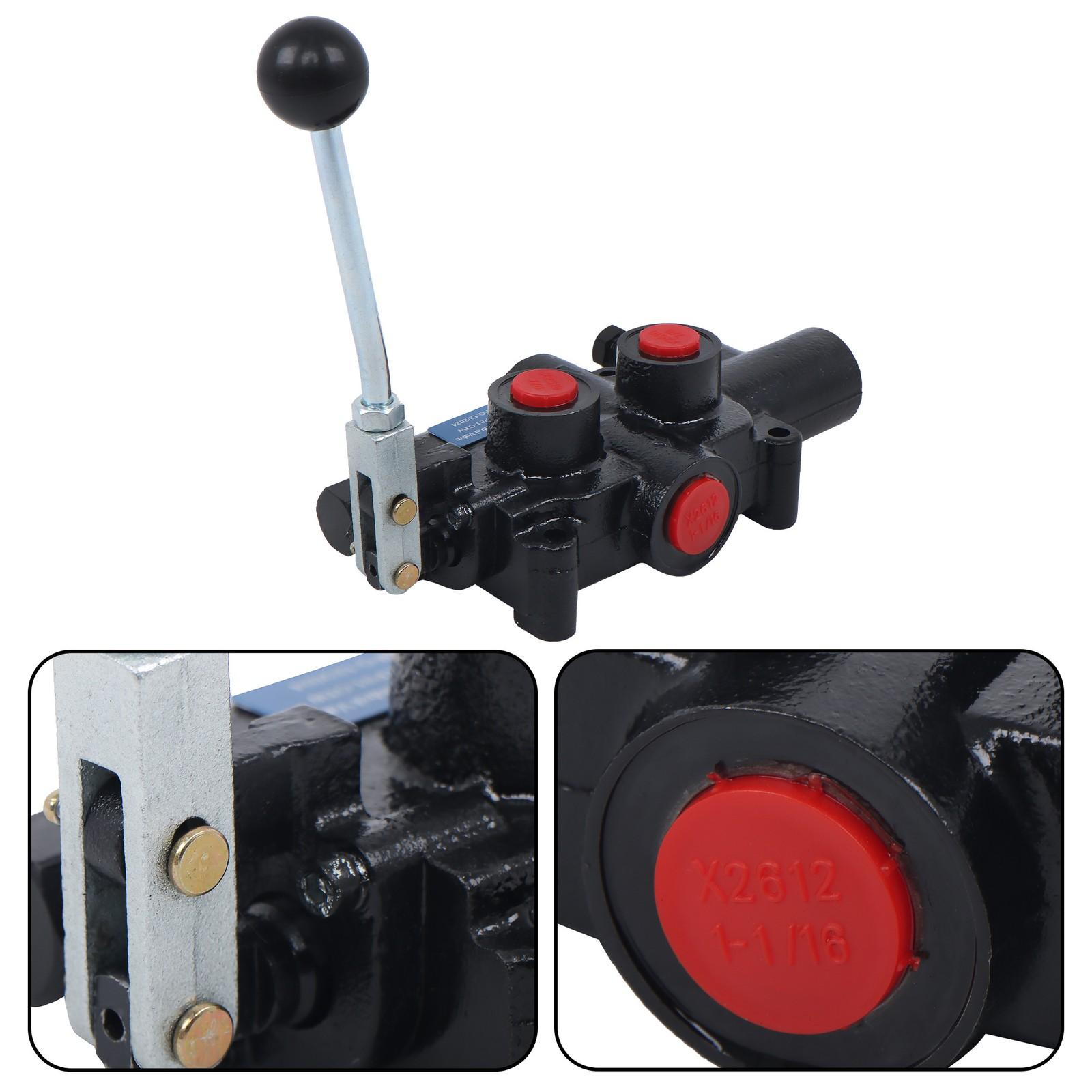 1 Spool 21 GPM Hydraulic Log Splitter Control Valve High Speed w/Detent NEW