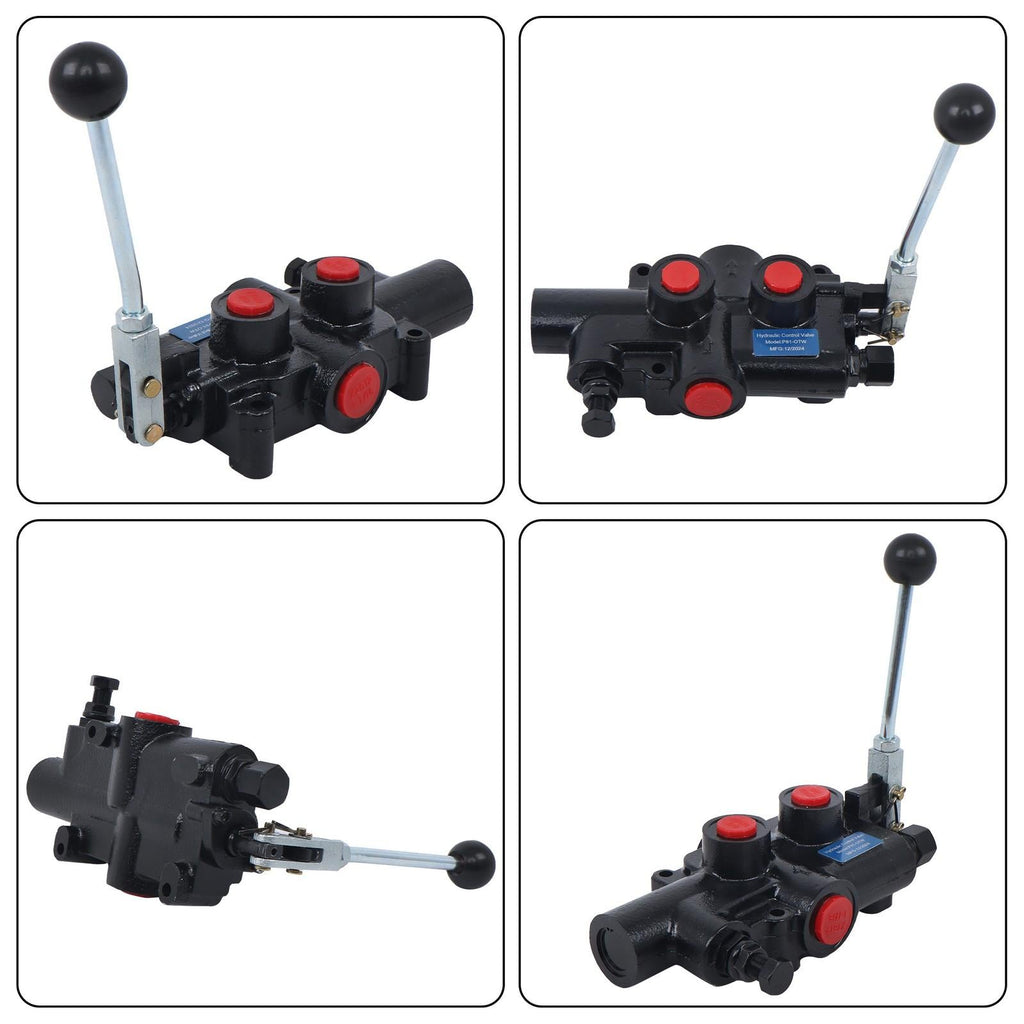1 Spool 21GPM Hydraulic Log Splitter Control Valve High Speed w/Detent