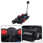 1 Spool 21GPM Hydraulic Log Splitter Control Valve High Speed w/Detent
