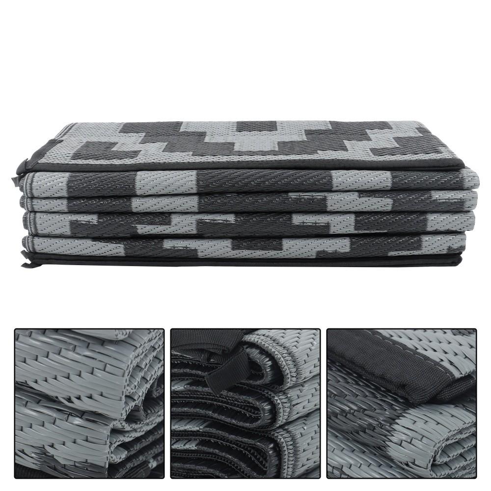 9x12 ft Waterproof Outdoor Rug Outdoor Plastic Straw Rug For Camping RV Deck
