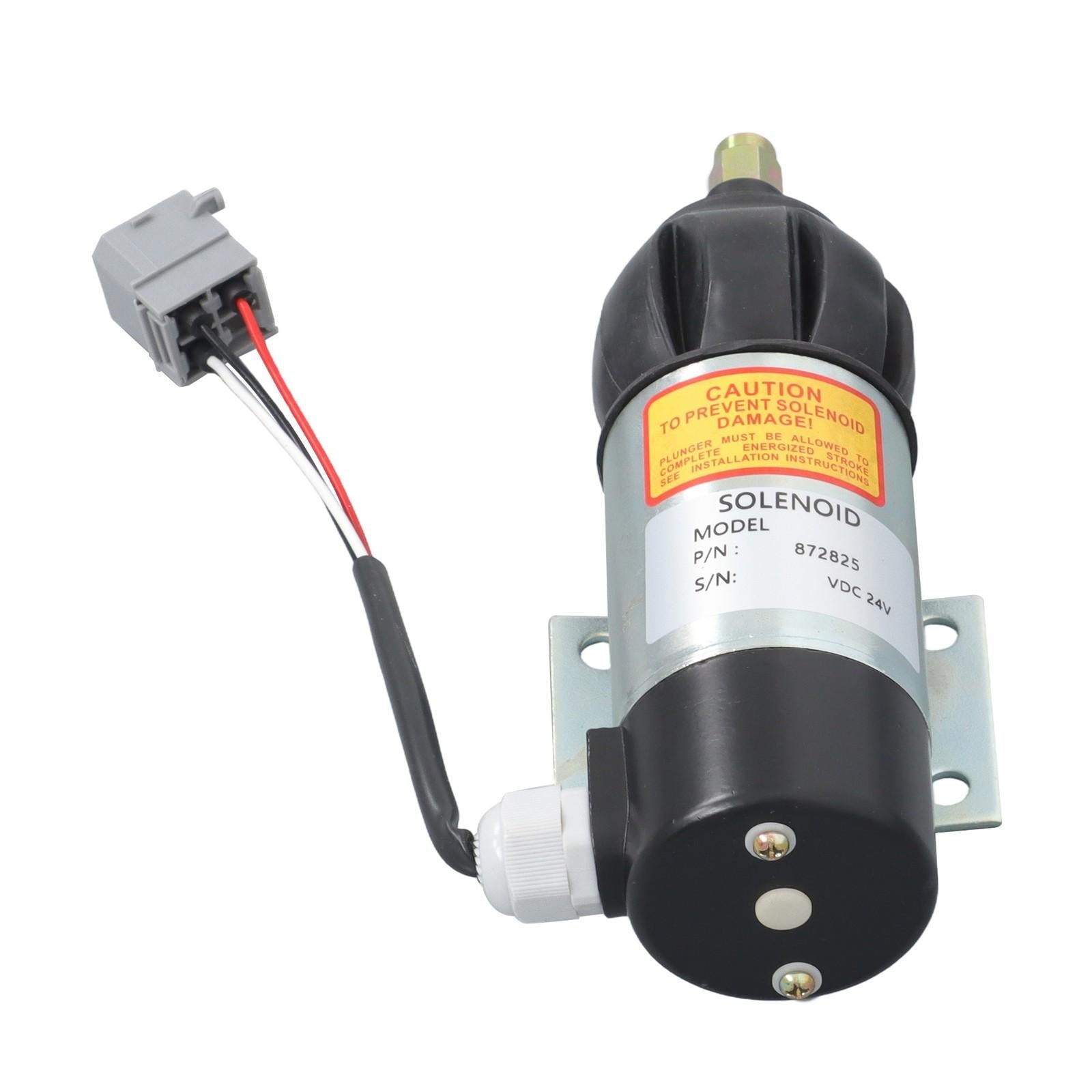 28V Fuel Shutoff Solenoid Valve 872825 873754 For Perkins Volvo Penta 872458