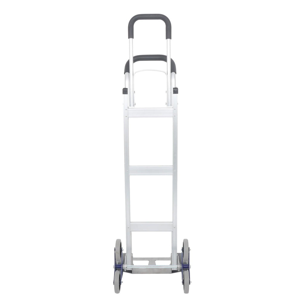 2 In 1 Hand Truck Stair Climber Aluminum 550Lb Double Handle Climbing Cart Dolly