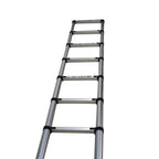 10.5FT Aluminum Extension Telescoping Heavy Duty Lightweight Step Ladder 330lbs