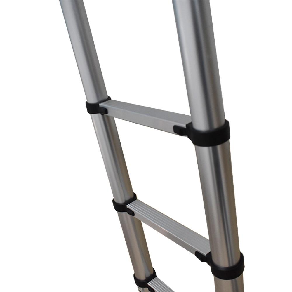 10.5FT Aluminum Extension Telescoping Heavy Duty Lightweight Step Ladder 330lbs