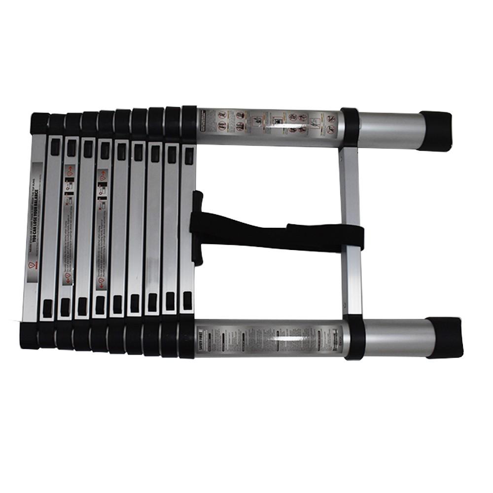 10.5FT Aluminum Extension Telescoping Heavy Duty Lightweight Step Ladder 330lbs