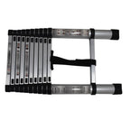 10.5FT Aluminum Extension Telescoping Heavy Duty Lightweight Step Ladder 330lbs
