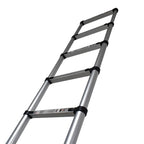 10.5FT Aluminum Extension Telescoping Heavy Duty Lightweight Step Ladder 330lbs