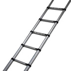 10.5FT Aluminum Extension Telescoping Heavy Duty Lightweight Step Ladder 330lbs