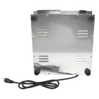 Adjustable Temp Electric Griddle, 1500W, 14in Stainless Steel Flat Grill