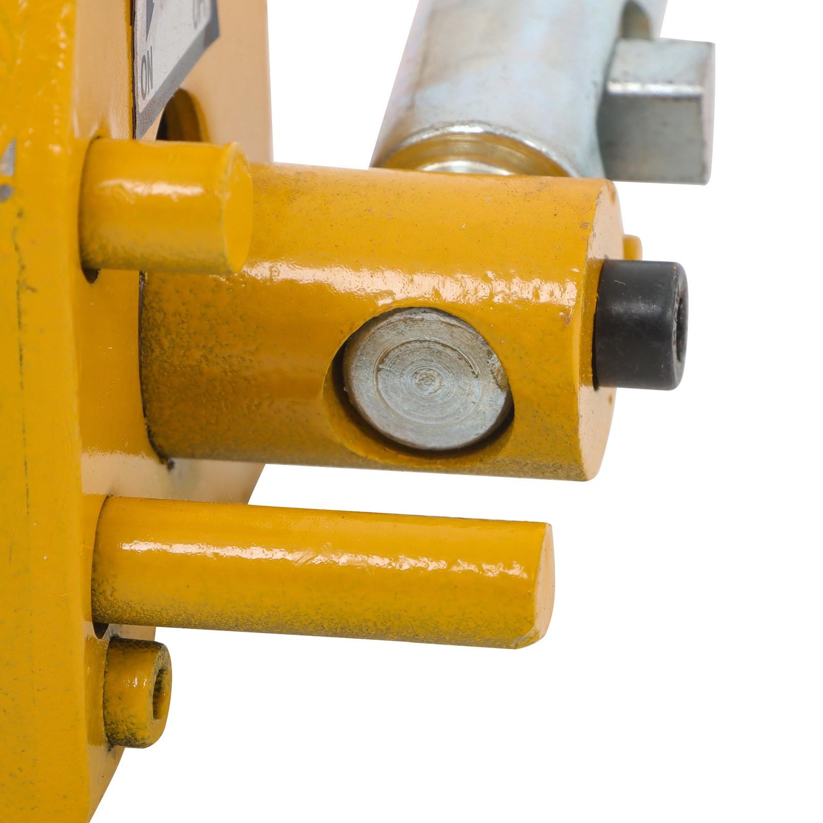 Yellow Magnetic Lifter 200kg/440lbs Metal Lifting Magnet Permanent Lift Magnets