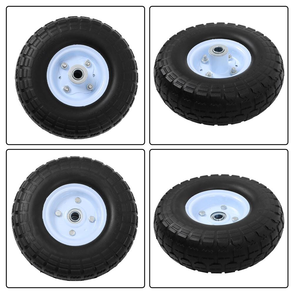 Wheel Kit for Honda Generator EU3000is - SOLID NEVER FLAT TIRES - All Terrain
