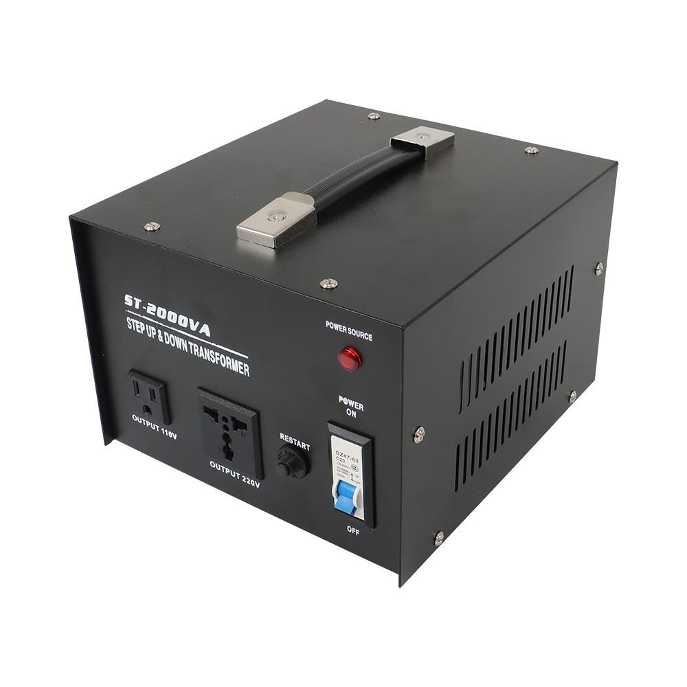 Voltage Transformer Converter 2000 Watt Step Up/Down Convert from 110-120 Volt