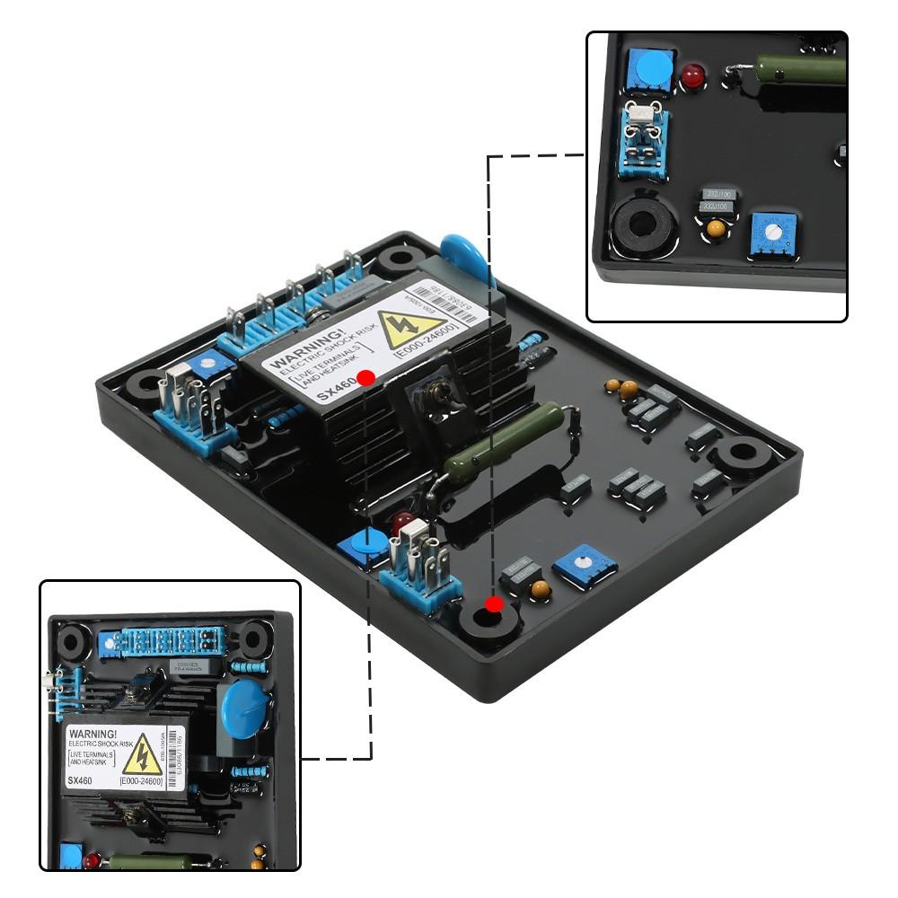 5 Pcs AVR SX460 Generator Control Board Replacement Automatic Voltage Regulator