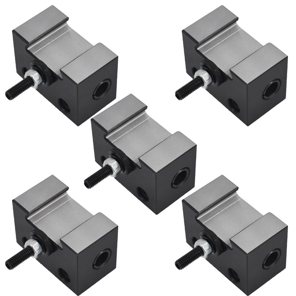 5 Pack Quick Change Tool Post Boring Bar Tool Post Holder OXA 250-004 Heavy Duty