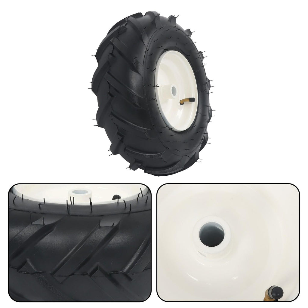 13x5.00-6" Tire And Wheel Rubber & 3/4" Axle Size Fit For Lawn Mower Wheel 2Pack