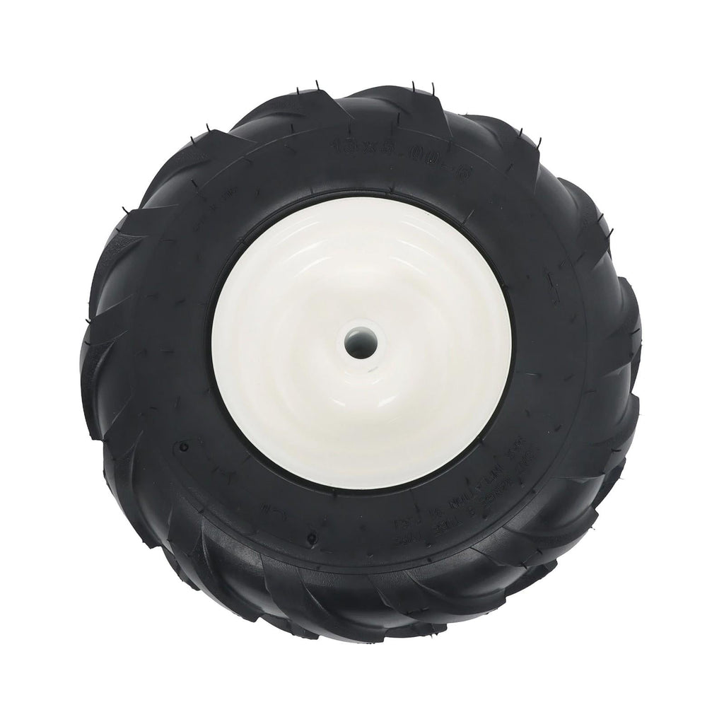 13x5.00-6" Tire And Wheel Rubber & 3/4" Axle Size Fit For Lawn Mower Wheel 2Pack