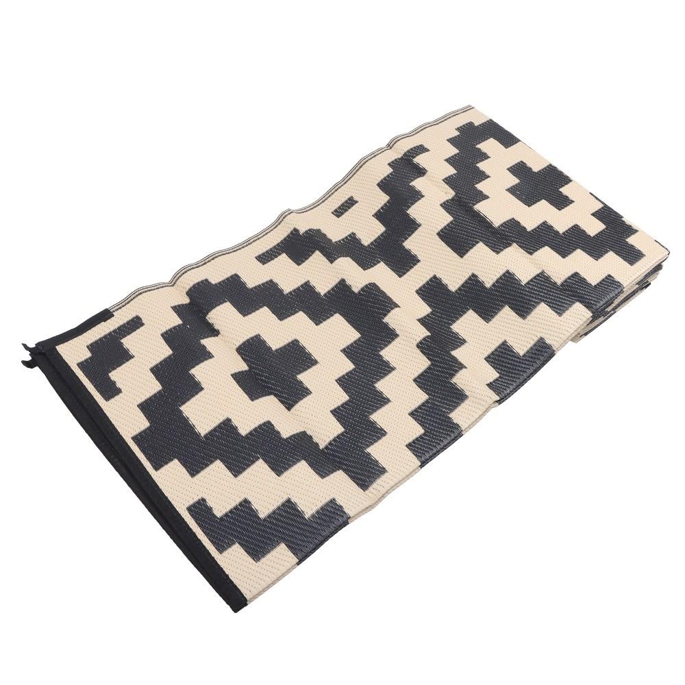 Waterproof Outdoor Rug 8x10 ft Outdoor Plastic Straw Rug For Camping RV Deck