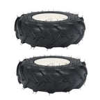 13x5.00-6 Inch Tire & Wheel Rubber + 3/4" Axle Size For Lawn Mower Wheel 2Pack