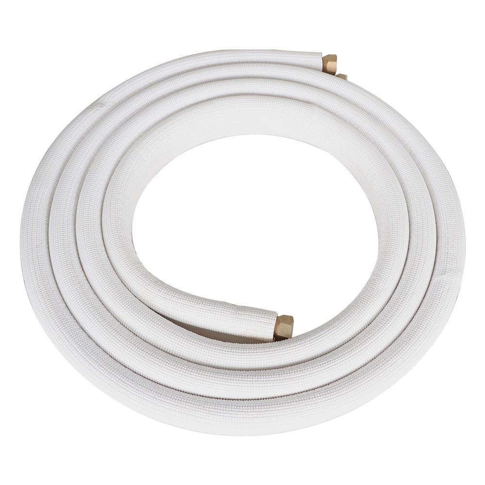 White 16 Feet 3/8"- 5/8" Dia. Install Kit For Mini Split Heat Pump Systems