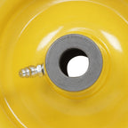 15x6.00-6 Inch Lawn Mower Tire & Wheel 3/4" Axle, 3" Hub Inflated Tires 2-Pack
