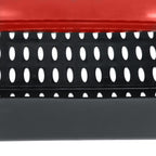 Red 3 Holes Chicken Ducks Eggs Nesting Boxes With Metal Legs Chicken Laying Box