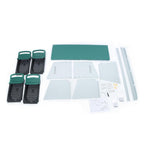 New Rollout Egg Collection 4 Hole Chicken Nest Box Hen Lay Nest Box Coop Green