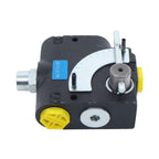 3/4" NPT Hydraulic Adjustable Variable Flow Control Valve w/ Relief 0-30 GPM