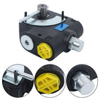 3/4" NPT Hydraulic Adjustable Variable Flow Control Valve w/ Relief 0-30 GPM
