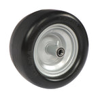 11x6.00-5 Flat Free Tire And Wheel Solid Rubbe For Riding Lawn Mower Tires 2Pack