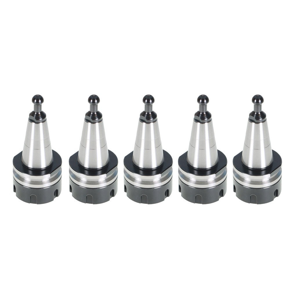 5 pcs ISO30 ER32-45L Balance Collet Chuck G2.5 30000RPM Lathe Tool Holder